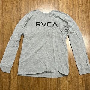 RVCA Grey Long Sleeve